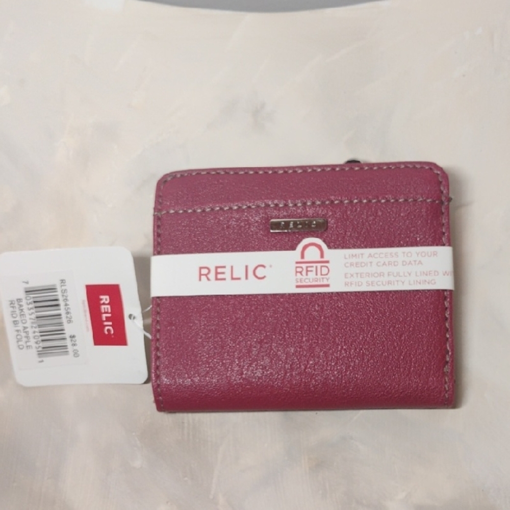 Relic RFID Baked Apple Wallet Fold